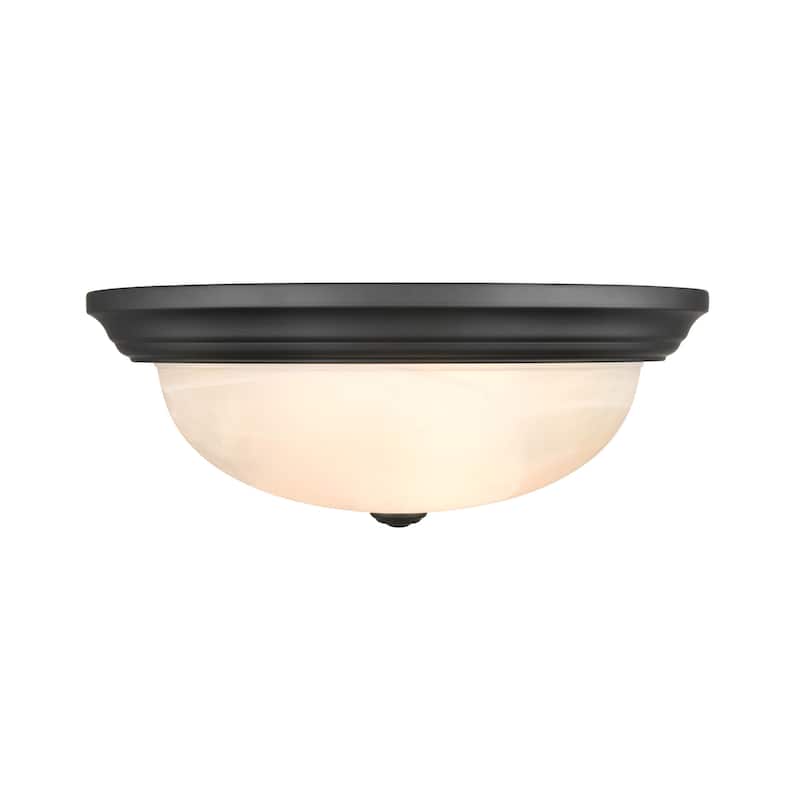 Millennium Lighting Metal 3 Light Flushmount Ceiling Light