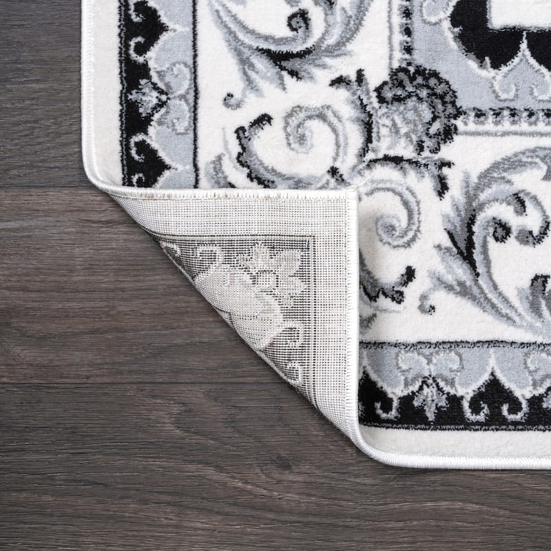 JONATHAN Y Marrakesh French Border Area Rug