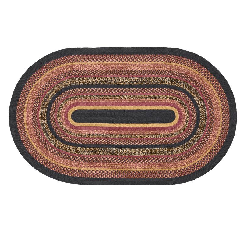 Heritage Farms Jute Rug Oval w/ Pad 36x60 - 3'6"