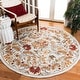 preview thumbnail 65 of 71, SAFAVIEH Handmade Chelsea Ashlyn French Country Floral Wool Rug