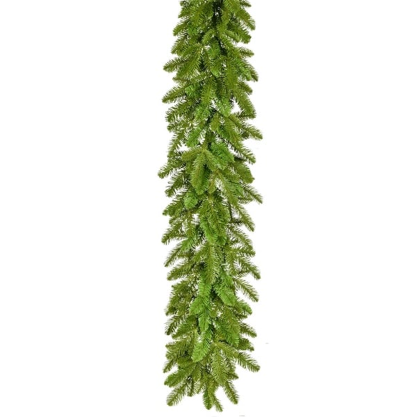 slide 2 of 5, Fraser Hill Farm 9-Ft. Grandland Garland - Green