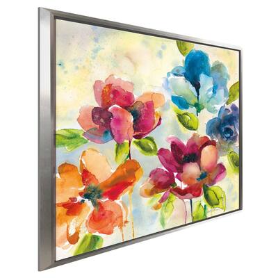 "Color My World II" by Carol Robinson Print on Floating Canvas