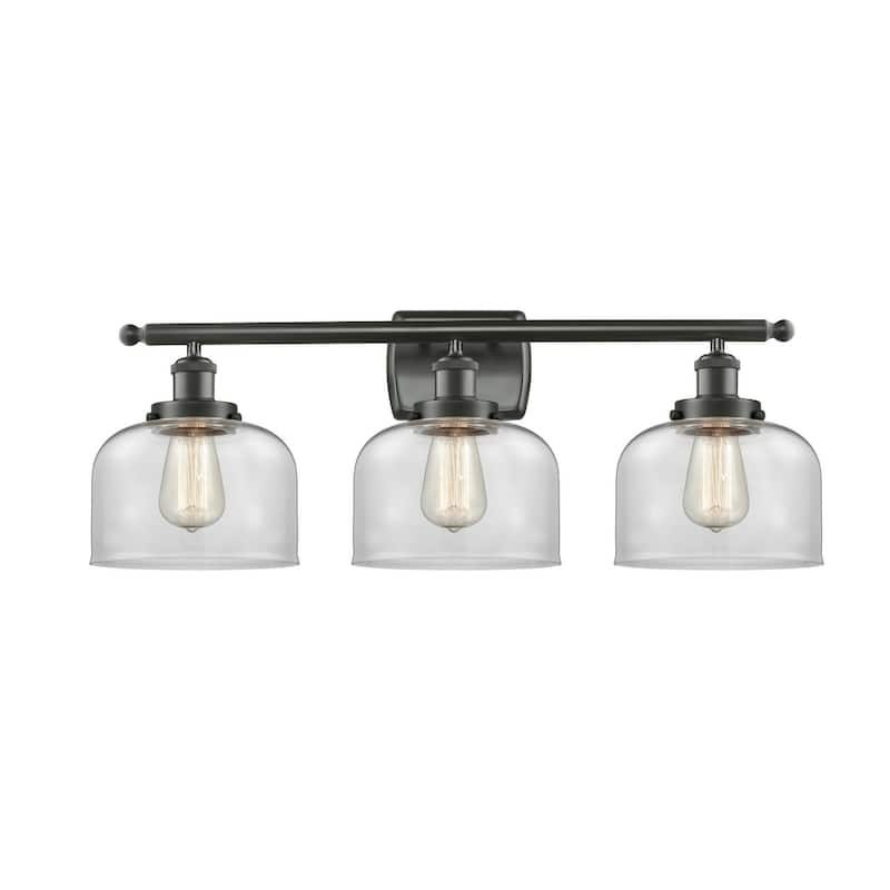 Innovations Lighting Large Bell 3 Light 26" Wide Vanity Light