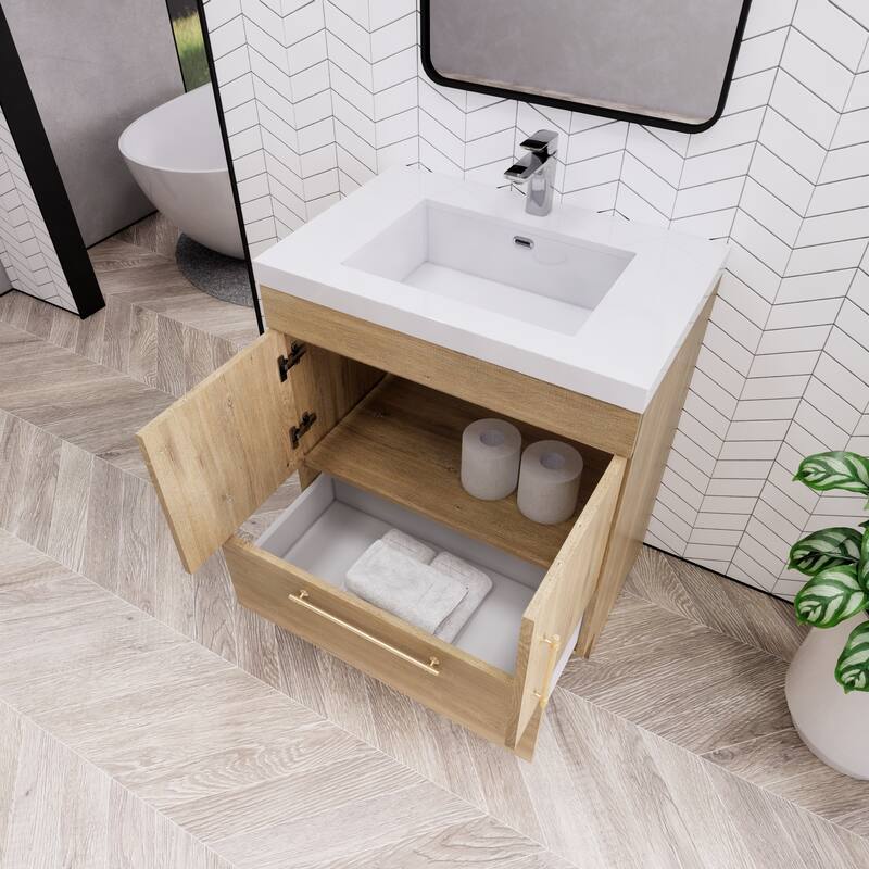Eliza 30'' Freestanding Vanity with Single Sink