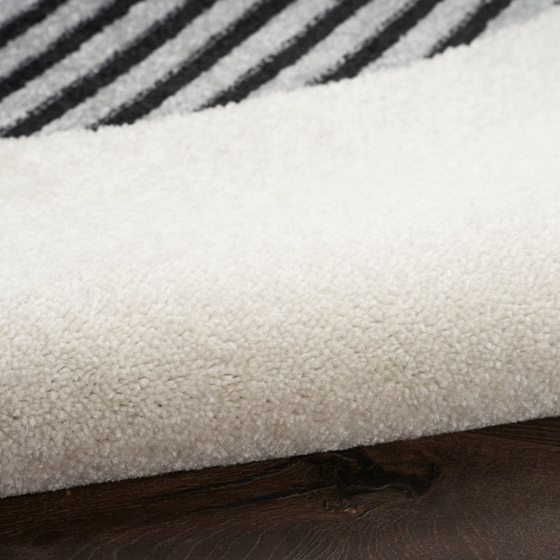 Nourison Modern Passion Mid Century Modern Retro Geometric Area Rug