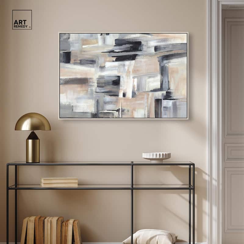 Neutral Nirvana Canvas by Art Remedy
