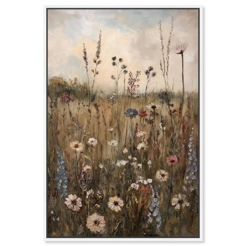 Field of Forgotten Dreams II Canvas by Art Remedy - White - 30" x 45"