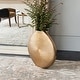 preview thumbnail 4 of 3, Uttermost Gretchen Gold Vase