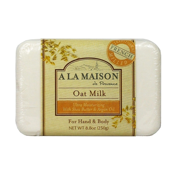 A La Maison Traditional French Milled Bar Soap Oat Milk 8.8 oz - 250 g. Opens flyout.