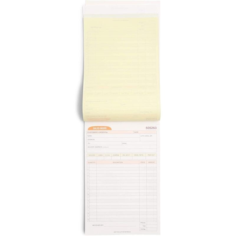 thumbnail image 2 of TOPS D5084 Repair Order Book - 2-Part Carbonless, 50 Sheets Per Book (Business Forms) 2 of 10
