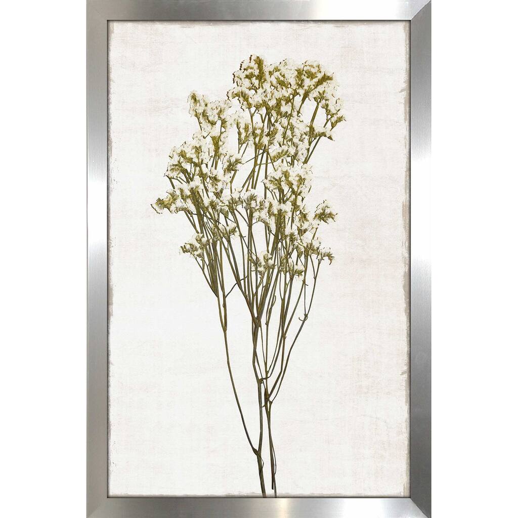 "Farmhouse Pressed Flower II" by Natalie Carpentieri Print on Acrylic