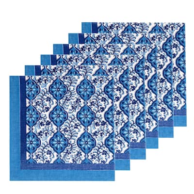 Couleur Nature Azulejo Napkins - Set of 6