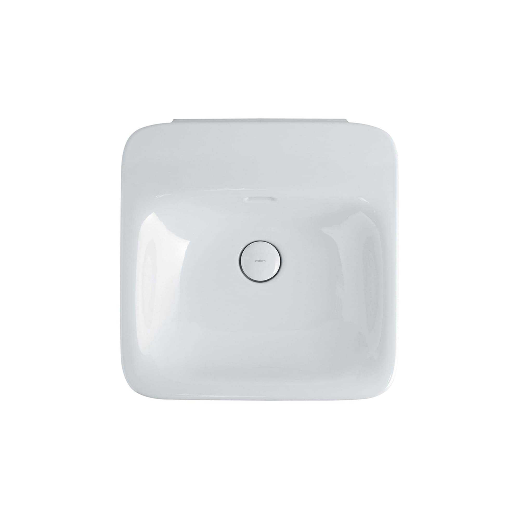 WS Bath Collections 19-11/16" Ceramic Wall Mounted Bathroom Sink -