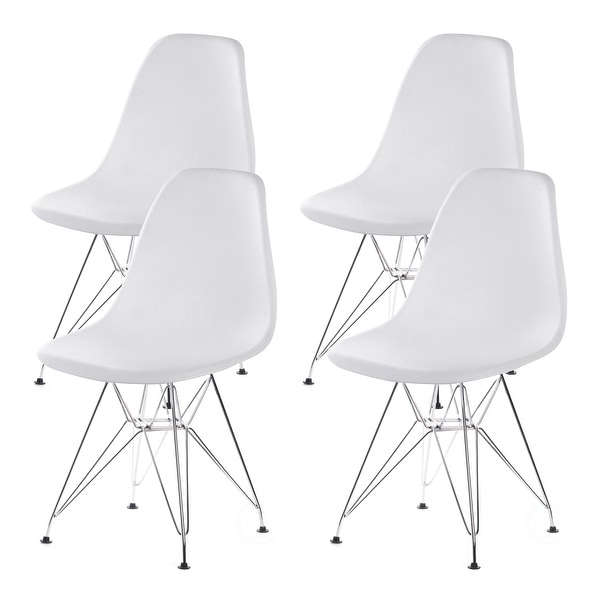 Mid century modern clearance plastic dining chair