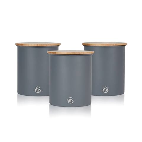 Swan Nordic Scandi Set of 3 Storage Canisters