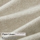 preview thumbnail 18 of 28, Deconovo Linen Blackout Curtains Grommet Drapes for Living Room 2 Panels