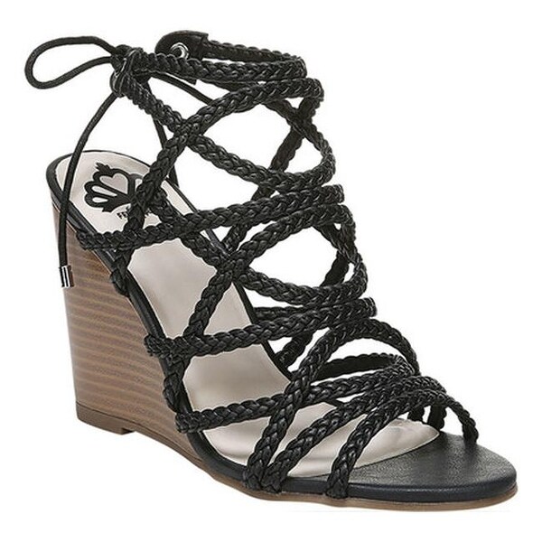 fergalicious black wedges