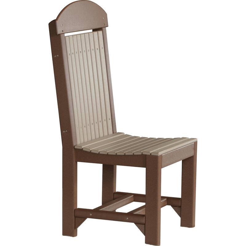 Poly Lumber Round Dining Table Set with Regular Chairs