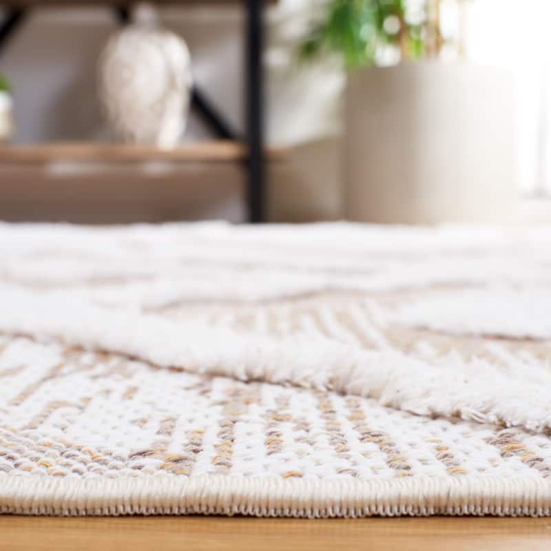 SAFAVIEH Augustine Eloina Trellis Fringe Rug