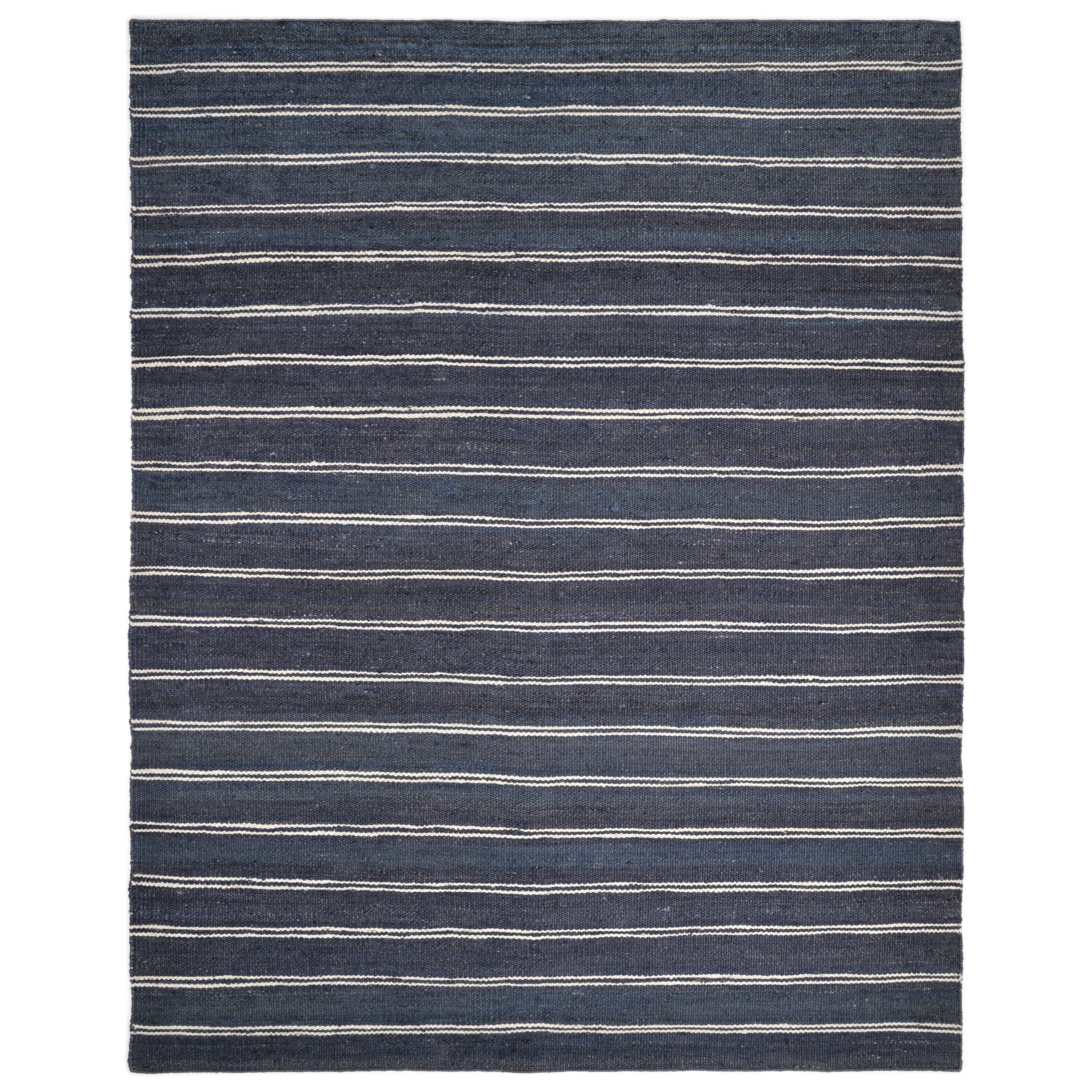 Overton Handmade Modern Contemporary Striped Area Rug