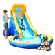 preview thumbnail 7 of 5, Inflatable Water Slide Kids Bounce House Castle Splash Pool with 350W Blower
