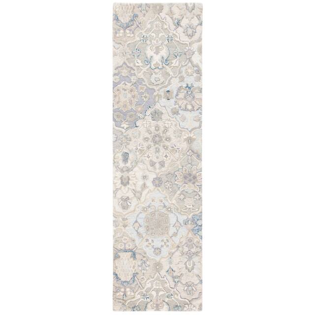 SAFAVIEH Handmade Glamour Noella Floral Wool Rug