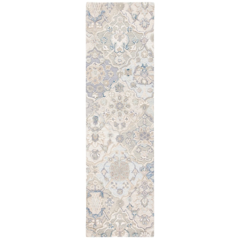 SAFAVIEH Handmade Glamour Noella Floral Wool Rug