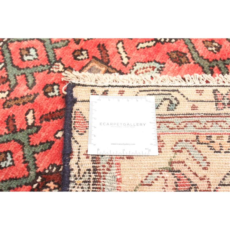 ECARPETGALLERY Hand-knotted Andelz Red Wool Rug - 2'9 x 8'10