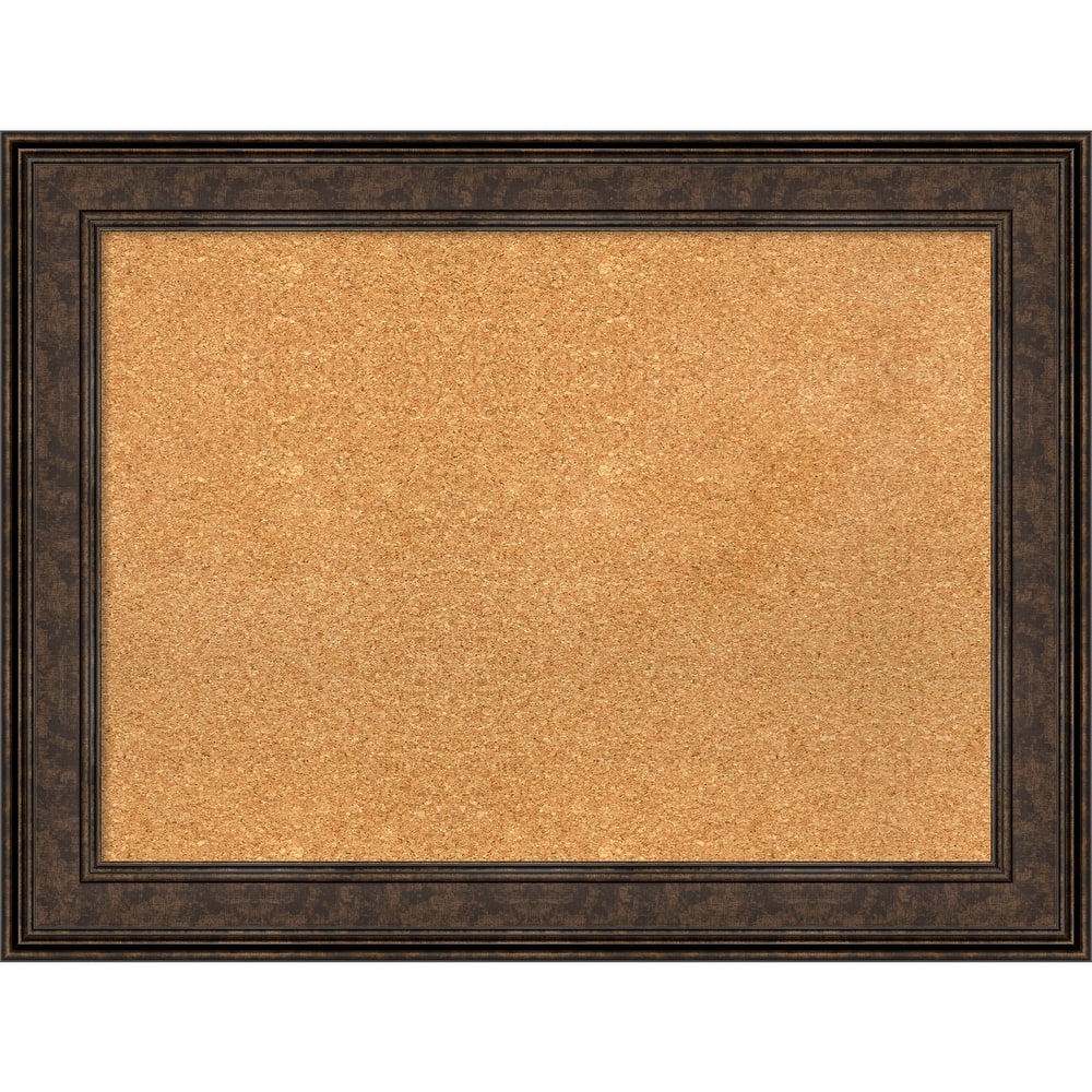 Ridge Framed Cork Bulletin Memo Board
