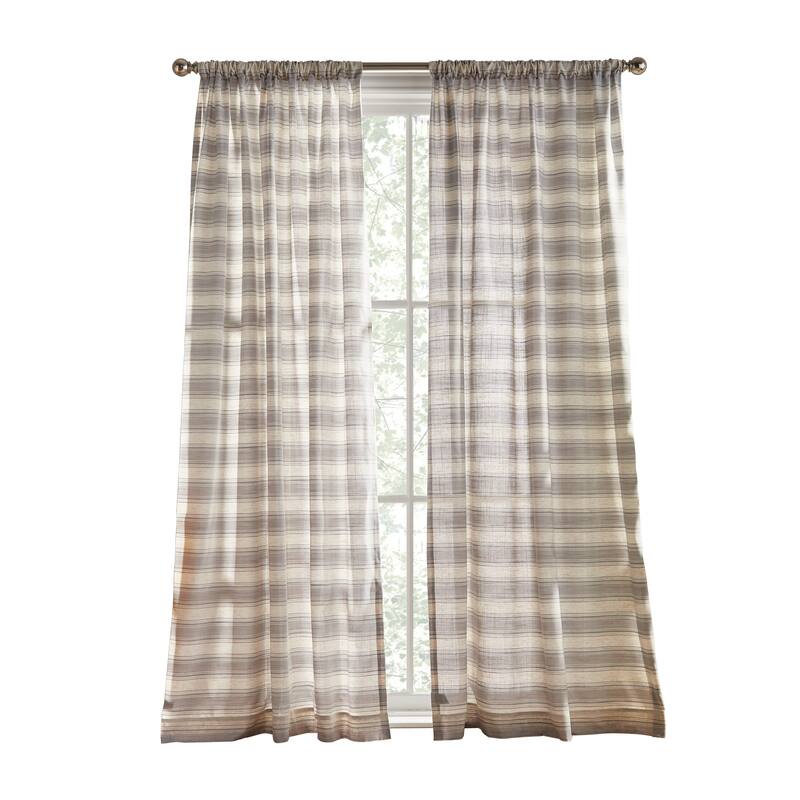 Tommy Hilfiger Whelan Stripe Curtain Panel Pair
