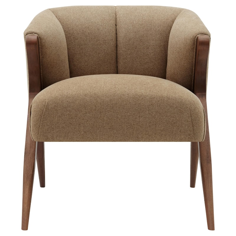 NPD Furniture Florence Vintage Mid Century Low profile Accent Chair