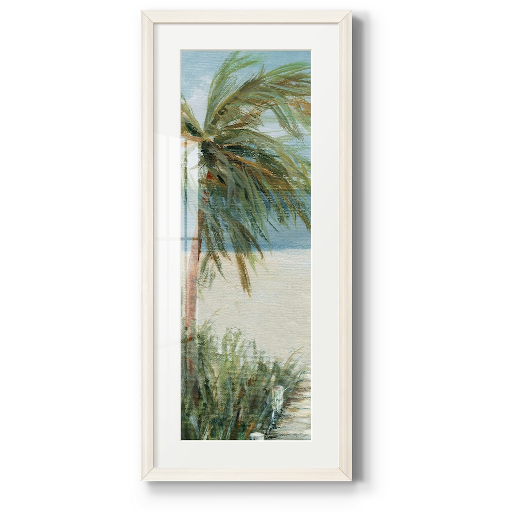 Beach Walk I-Premium Gallery Framed Print