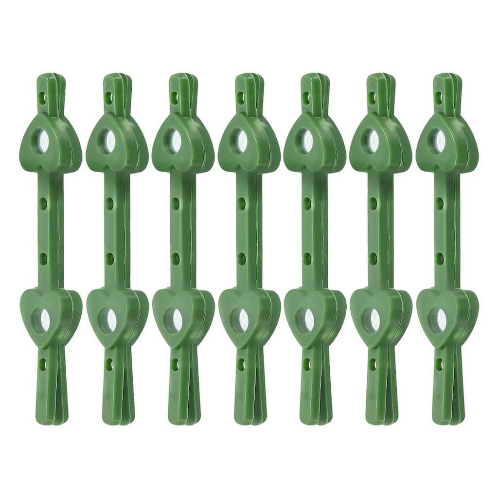 7 Pcs Floral Boutonnieres Magnets Corsage Brooches for Flowers DIY, Green