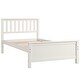 preview thumbnail 7 of 7, Twin Size Solid Wood construction Platform Bed with Wood Slat Support and Headboard,Footboard