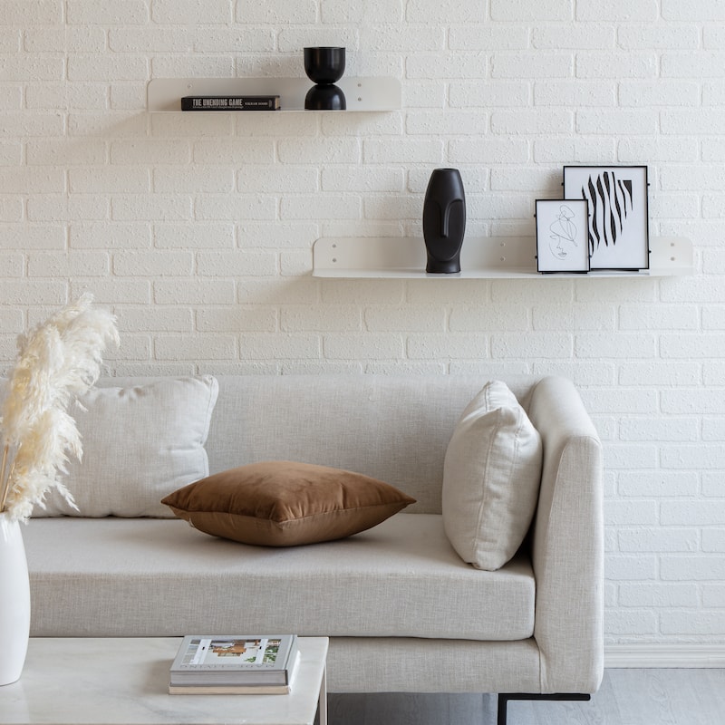 Saffron Fabs Metal Wall Shelves