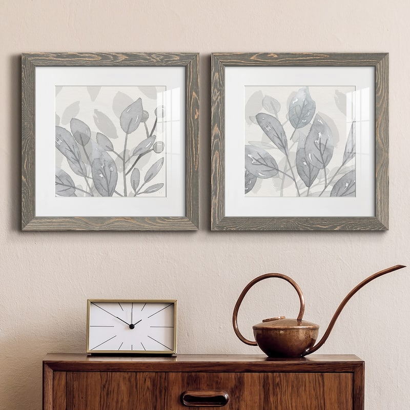 Shadow Leaves I-Premium Framed Print - Ready to Hang