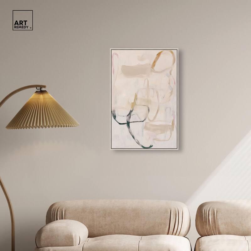 Faded Outlines I Canvas by Art Remedy
