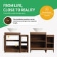 preview thumbnail 97 of 125, BNK 24/36/48/60 Inch Bathroom Vanity with Sink, Freestanding Bathroom Vanity with Soft Close Doors and Adjustable Shelf