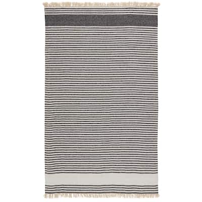 Strand Indoor/ Outdoor Striped Area Rug