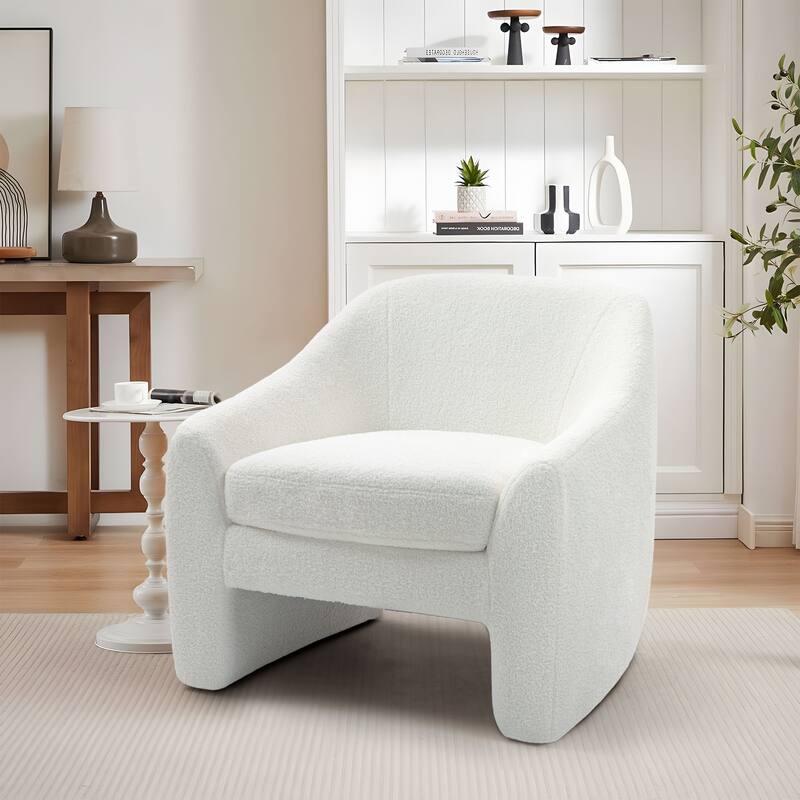 Modern Upholstered Oversized Accent Chairs
