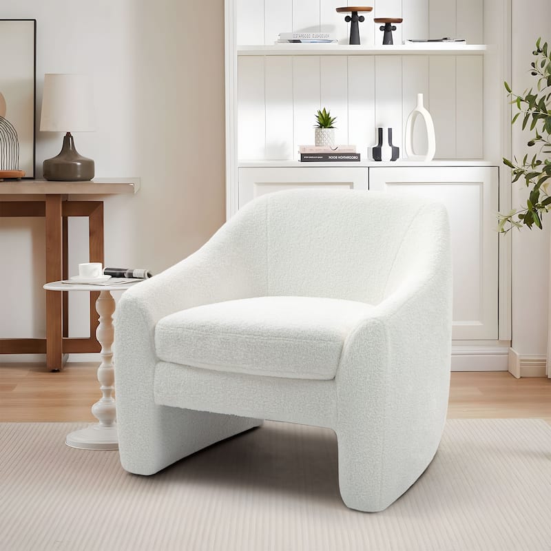 Modern Upholstered Oversized Accent Chairs