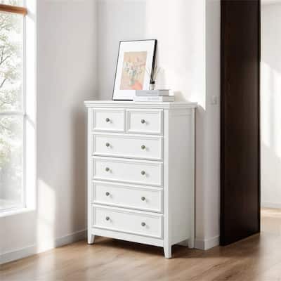 6 Drawers Dresser 6 Drawers Cabinet,Chest of Drawers Closet Organizers