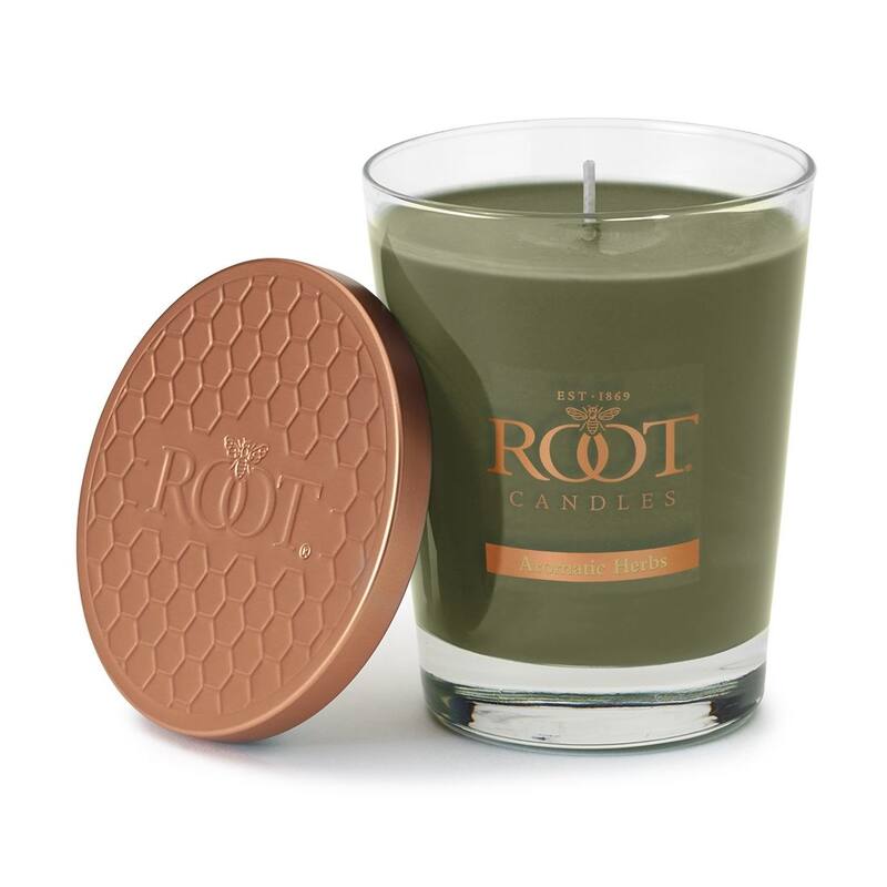 ROOT Candles Aromatic Herbs 10.5 oz Large Veriglass Jar