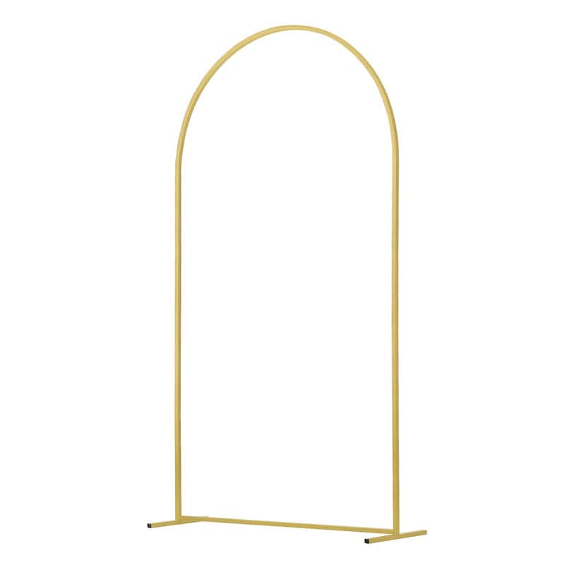 Set of 3 Metal Backdrop Stand Arch with Case Connection Ideal Decoration for Wedding Party or Any Special Celebrations