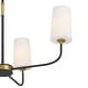 preview thumbnail 4 of 5, Crystorama Lighting Group NIL-70014 Niles 4 Light 29" Wide Chandelier