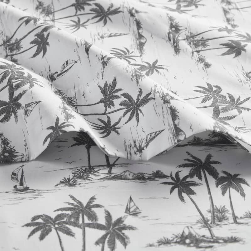 Madison Park Essentials 200 Thread Count Printed Cotton Sheet Set