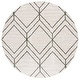 preview thumbnail 90 of 154, SAFAVIEH Adirondack Benilda Modern Geometric Rug 6' Round - Ivory/Dark Green