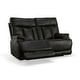 preview thumbnail 2 of 10, Clive Power Reclining Loveseat with Power Headrest and Lumbar by Flexsteel - 64" x 43" x 41"