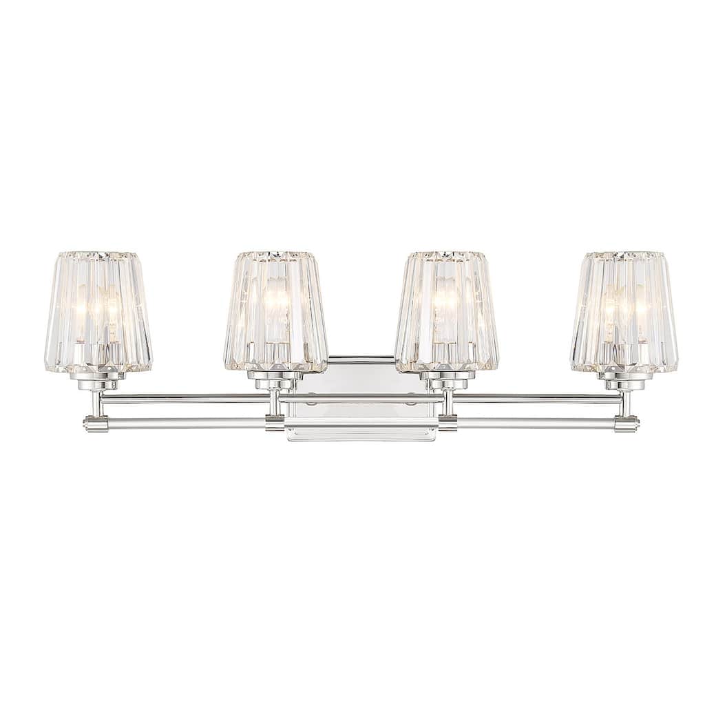 Savoy House 8-6001-4 Garnet 4 Light 32" Wide Vanity Light