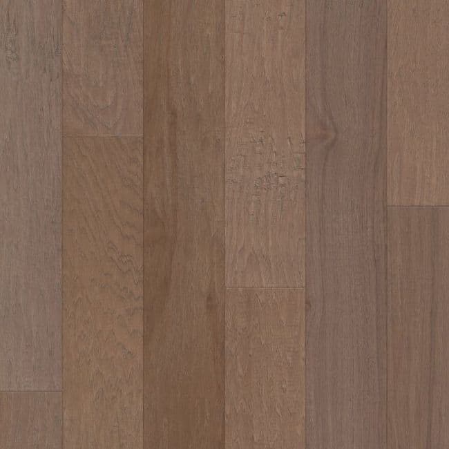 Shaw SW741 Pebble Hill 6" Wide Handscraped Engineered Hickory Hardwood - Cassia Bark